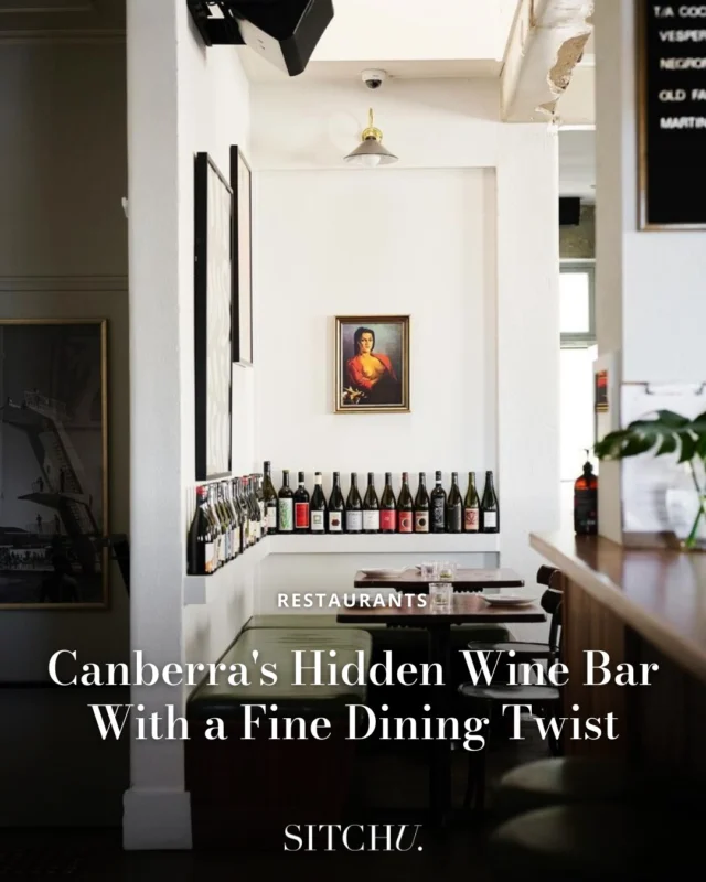 Tucked away upstairs in a heritage building, this hidden gem brings big flavour, bold wines, and fine dining flair to Canberra’s bar scene. Expect seasonal small plates, a moody-cool fit-out, and one of the city’s most awarded wine lists. 🍷✨

Ready to discover it for yourself? Tap the link in bio for more.
