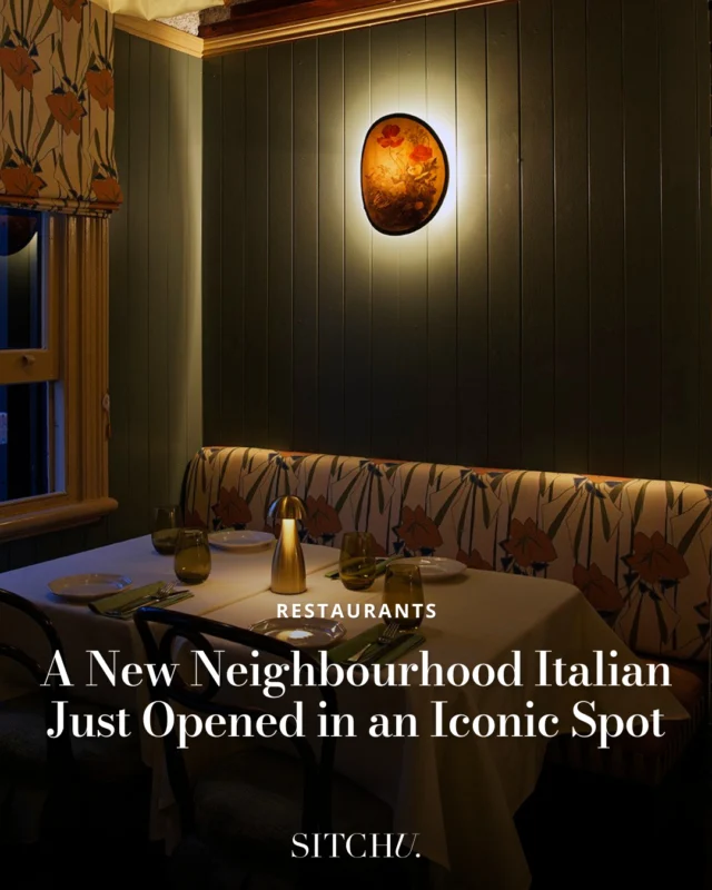 Behind a 1949 hair salon facade, you'll find the Inner West's hottest new venue where pasta is bible and gin is a given.⁠
⁠
It officially opens today so take this as your sign to make a booking. Link in bio for all the details.