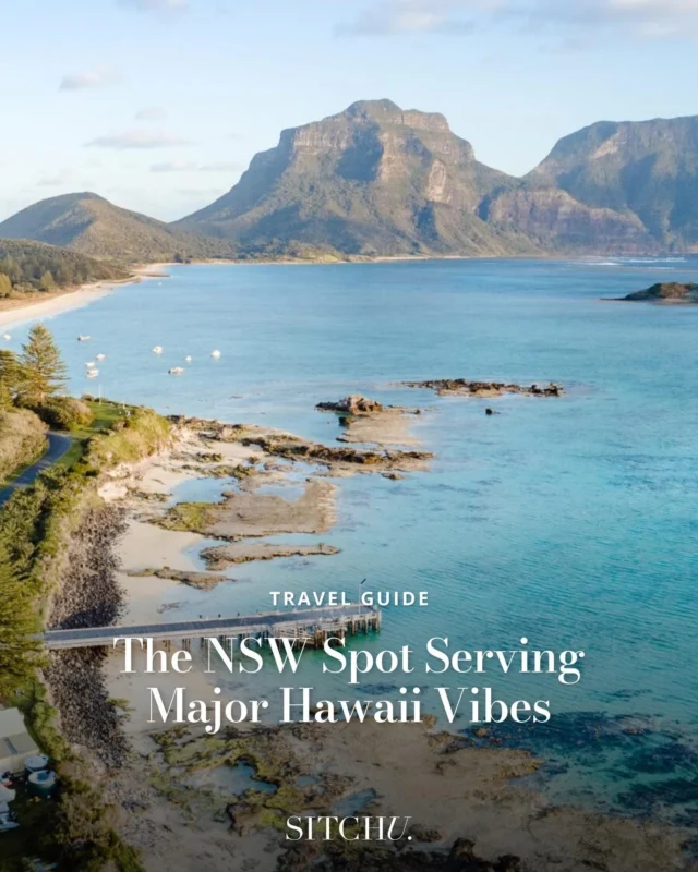Often compared to Hawaii, this breathtaking spot boasts untouched landscapes, towering mountain peaks, and trails that will leave you in awe.⁠ Any guesses where we’re talking about? Tap the link in bio to find out. 
⁠
📸 Destination NSW